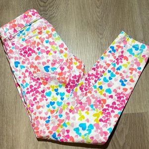 Children’s Place Heart Skinny Jean Size 8 Girls